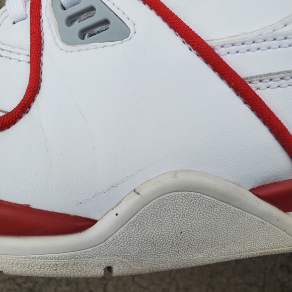 Nike Air Flight 89 "Ron Harper" 819665-100 Red White Mens Size 13 US Shoes - Picture 11 of 12
